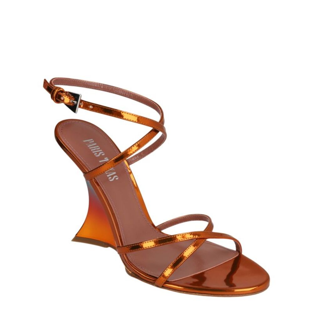 Paris Texas Nina Wedge Sandals Multi Womens - Picture 2 of 6